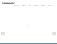 Tablet Screenshot of giplatform.org